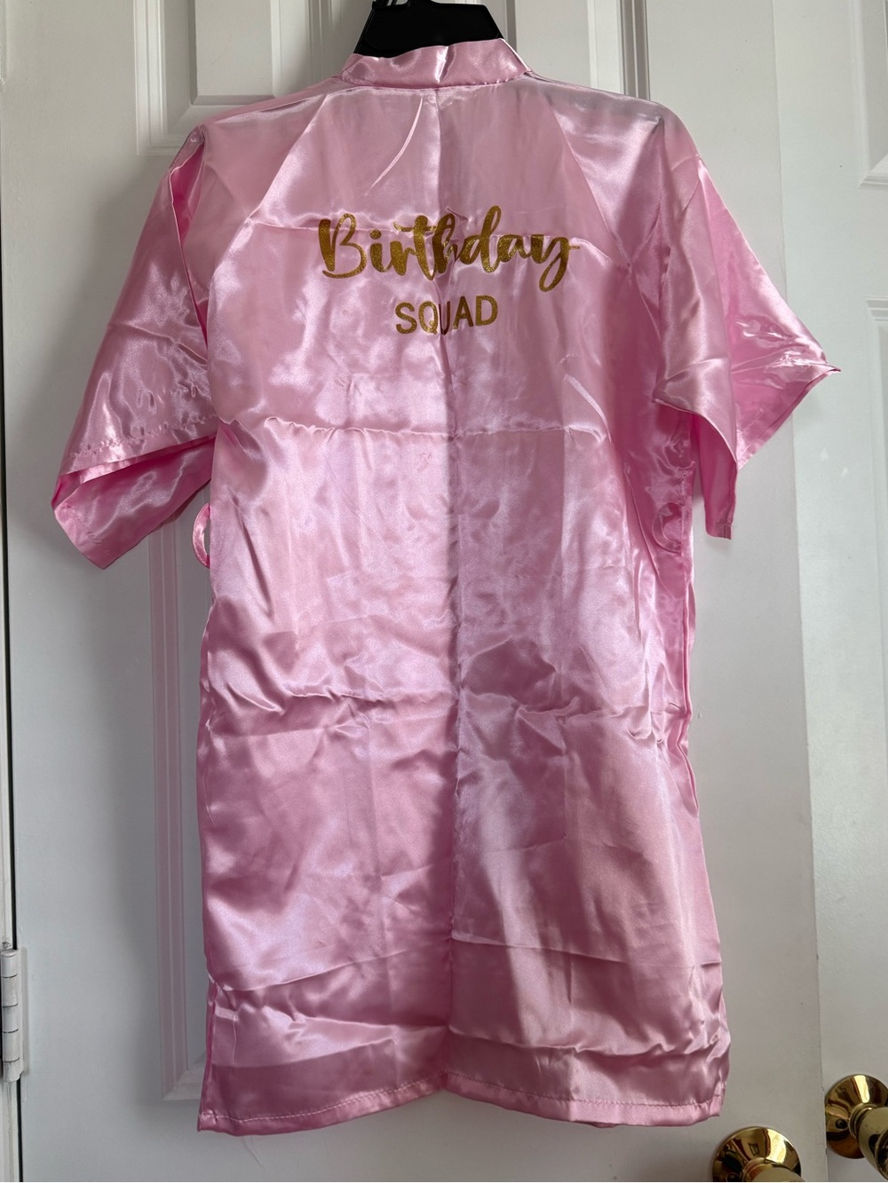 Kids Kimono Girls Silky Satin Robe Set of 2 for Birthday Spa Party Short Robes